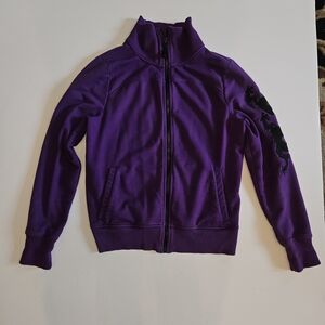 Ralph Lauren Lauren Active Women's Medium Purple Full-Zip Jacket